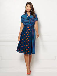 Cassie Wrap Dress Eva Mendes Collection New York Company In 2020 Eva Mendes Collection Wrap Around Dress Remake Clothes