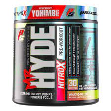 The supplement has improved my weight and granted me better and enhanced muscle mass. Pro Supps Mr Hyde Nitrox Intense Energy Pre Workout Powder What O Melon 30 Servings Walmart Com Walmart Com