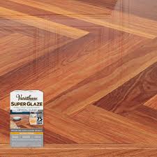The product forms a very strong bond with wood, concrete, formica, and stone, but depending on the type of. Varathane 1 Qt Gloss Super Glaze Finish And Preservative 241352 The Home Depot