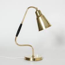 New listing vintage bankers desk lamp polished brass with green glass shade. Vintage Brass Desk Lamp From Bergboms 1950s For Sale At Pamono