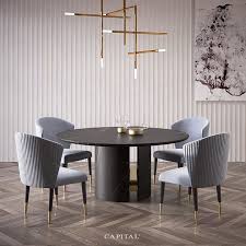 Capital Collection Secret Windows Collection The Spaces Are Known As Little Treasure Chests Where Contemporary Designers Furniture Luxury Dining Room Dining Room Design Modern Dining Room