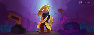 Ni idea si esto es un wip xddd, talvez no. Brawl Stars Crow Fenix Fanart