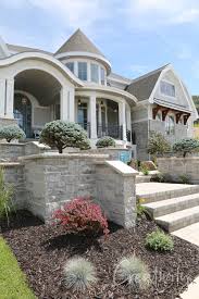 Nantucket gray exterior and dark blue nantucket home designs. Modern Nantucket Style Home Tour