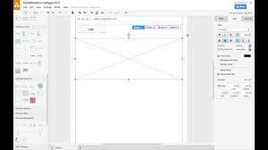 Creating A Website Wireframe In Draw Io Youtube