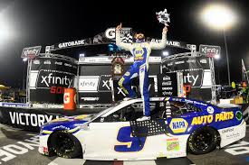 Sound The Siren Elliott Championship Bound After Win At Martinsville Speedway Dawson County News