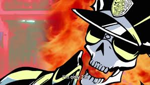 And also, it's body was shown to be a resemblance between super tengen toppa gurren lagann and super. Younger Than He Look Inferno Cop Know Your Meme