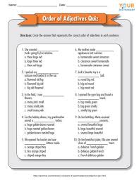 Sustainable coastlines hawaii the ocean is a powerful force. Adjective Quizzes Printables To Practice The Essentials