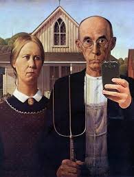 American Gothic Selfie American Gothic Painting Grant Wood American Gothic American Gothic