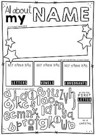 all about me my name worksheet activity by from the pond tpt