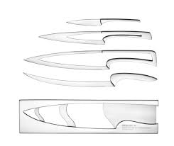 Ensemble De 4 Couteaux De Cuisine Inox Meeting By Deglon Couteau De Cuisine Cuisine Inox Couverts De Cuisine
