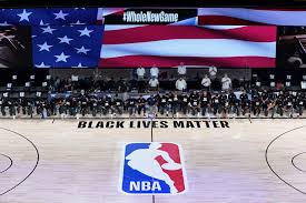 Pelicans Jazz And Lakers Clippers Lock Arms And Kneel During National Anthem Before Nba Restart Openers In 2020 Kneeling During National Anthem New Orleans Pelicans Inside The Nba