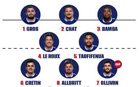 Sports quiz / equipe de france (2020). La Composition De L Equipe De France Face A L Ecosse Autumn Nations Cup Rugby O Top