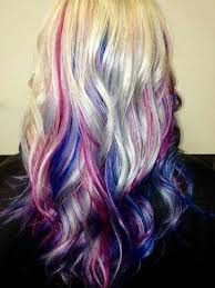 82 Unique Hair Color Ideas For Winter And Spring Koees Blog Purple Hair Streaks Pink Blonde Hair Blonde With Pink