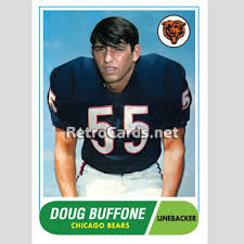 1968T Doug Buffone Chicago Bears