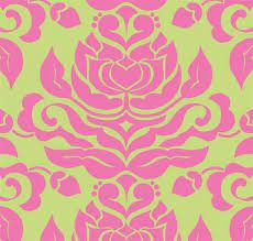 Design your everyday with pink floral pattern art prints you'll love. Lime Green Riley Blake Big Hot Pink Flower Pattern Fabric Kawaii Fabric Shop