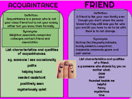 Acquaintances And Friends I Dont Have Friends Acquaintance Autism Spectrum Disorder