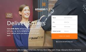Amazon Enters Gig Economy With Uber For Packages Service Amazon Work From Home Jobs Smile City