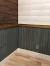 Rustic Corrugated Metal Half Wall