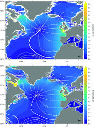 M 2 Cotidal Chart From A Mpiom Span10 And B Hamtide