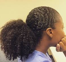 We don't talk about hair gel a lot but it's still a popular product for men. Sleek Back Puff Add A Part If Wanted Add Gel To The Top Of Hair Brush Down Towards The P Clip In Ponytail Extensions Curly Hair Styles Natural Hair Styles