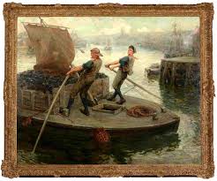 Ajoutez à cela une profusion de restaurants de tout premier plan qui servent une cuisine internationale et vous comprendrez pourquoi les jeunes. Rare Detailed Painting Of Tyne Keelmen Returns To The North East I Anderson Garland Auctioneers