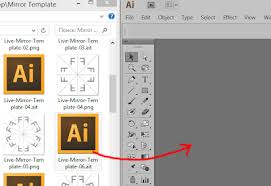 Well, hello again in my video tutorial, in this video i'll show you another simple trick in adobe illustrator that i call mirror draw. Live Mirror Templates
