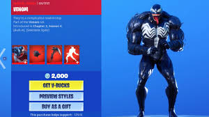 What is in the fortnite item shop today ? New Venom Bundle Item Shop Fortnite Battle Royale Youtube