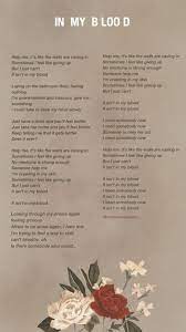 Shawn mendes in my blood (audio). Help Me It S Like The Walls Are Caving In Sometimes I Feel Like Giving Up No Medicine Is Str Shawn Mendes Songs Shawn Mendes Song Lyrics Shawn Mendes Lyrics