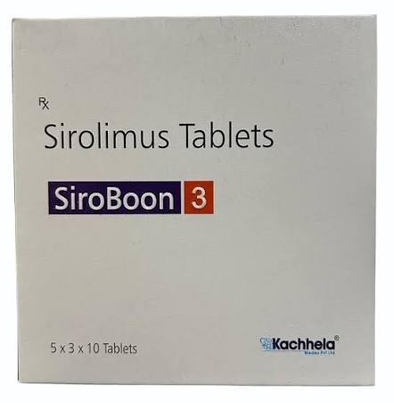Sirolimus 3mg Tablets at ₹ 2190/strip | Pharmaceutical Injection in Mumbai | ID: 2856431766055