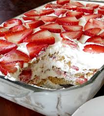 Strawberry Icebox Cake Sprinkle Some Sugar Recipe Desserts Strawberry Recipes Dessert Recipes