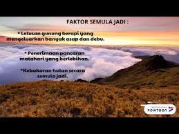 Pemanasan global ialah keadaan dunia yang mengalami peningkatan suhu yang tinggi dan mendadak berbanding dengan suhu normal. Bab 9 Pemanasan Global G1 Youtube