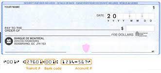 Unlike us checks where the check number could appear to the left of the routing number, to the right of the routing number or even to the right of the account number, on canadian checks the check number is always the first number in the micr line to the left of the transit and institution (routing) number. How Do I Look Up My Canadian Bank Account Information Kraken