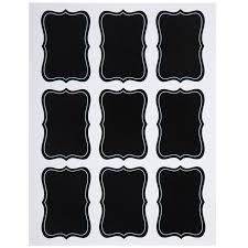Gold silver chalk markers 2 piece set hobby lobby 80834229. Black Quatrefoil Chalkboard Labels Hobby Lobby 293464