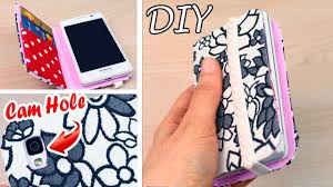 25 amazing diy phone case life hacks! Diy Flip Phone Tutorial Case Easy Way To Make With Credit Cards Holder Youtube