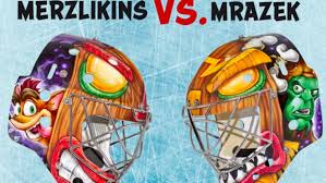 Mrazek mask used for the centennial classic outdoor game played in toronto on 1/1/17. Seven Of The Most Innovative Custom Masks In Hockey History Article Bardown