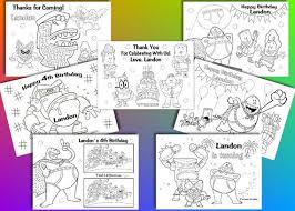 Coloring pages of the dreamworks movie captain underpants. Captain Underpants Birthday Party Favor Captain Underpants Etsy