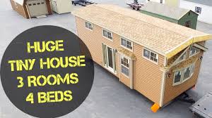 Tiny house on a trailer in sacramento, ca. Tiny House With 3 Bedrooms Youtube
