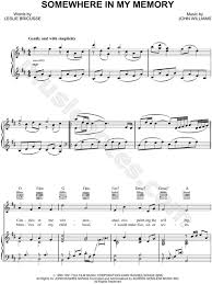 Somewhere In My Memory From Home Alone Sheet Music In D Major Transposable Download Print Sheet Music Music My Memory