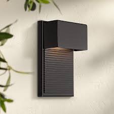 Free shipping on orders over $49! Modern Forms Hiline 8 High Black Led Outdoor Wall Light 59e17 Lamps Plus