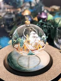 Christmas Candle Holder Bauble Candle Holder Boules De Noel En Verre Decoration Noel