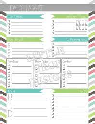 Daily Planner Page Daily Target Diy Planner Printables 2 25 Goal Oriented To Do List Instant Down Daily Planner Pages Planner Pages Diy Planner Printables
