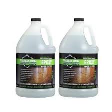 Foundation Armor Epoxy 2 Gal Water Based Clear High Gloss 2 Part Epoxy Primer And Top Coat For Concrete Floors Epoxyprime2gal Concrete Floors Epoxy Epoxy Countertop