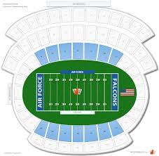 Falcon Stadium Lower Level Sideline Football Seating