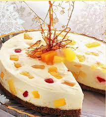 No Bake Fruity Cheesecake Fruit Recipes Baking Fruity Cake