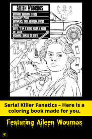 Love the way the pages are separated so they bleed through to the others. Pin On Serial Killer Coloring Pages