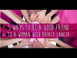 When visiting a friend with cancer, one of the most meaningful things you can do is simply listen, say social workers at msk. 5 Ways To Be A Good Friend To Someone With Breast Cancer Youtube