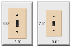 Browse our selection of wall plate covers by choosing the function type. Kyle Switch Plates Odd Sized Light Switch Plates Outlet Cover Solutions