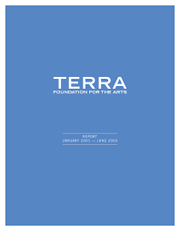 REPORT JANUARY 2001 — JUNE 2003