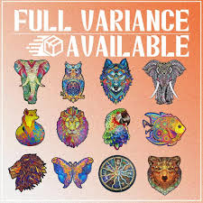 Allowing you to offer a high quality wooden jigsaw puzzle at a low price, to entice the impulse buyer. Buy Online Wooden Puzzle For Adults Children Diy Puzzles Each Piece Animal Shaped New Year Valentine Present Wooden Jigsaw Puzzle Dropship Alitools