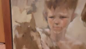 LEROY FOSTER SCARCE AFRICAN AMERICAN PAINTING GAY DETROIT ARTIST OIL ON  BOARD